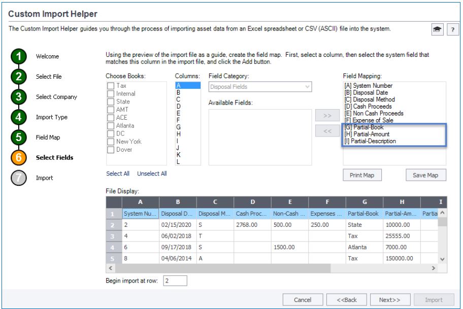 Sage Fixed Assets Importer Helper Screenshot