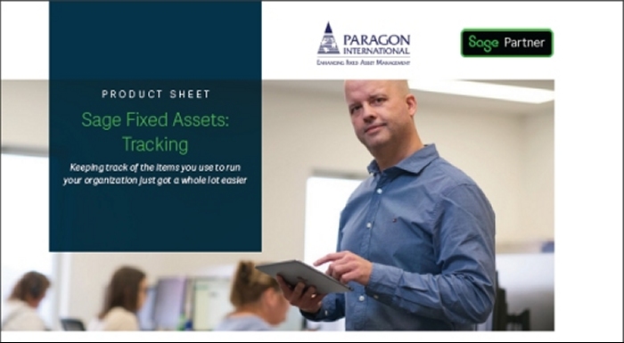 Sage Fixed Assets Tracking Product Sheet