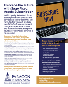 Why Switch to Sage Fixed Assets Subscription